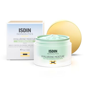 Creme Hidratante Facial Anti-Idade Pele Mista E Oleosa Isdin Hyaluronic Moisture 50g