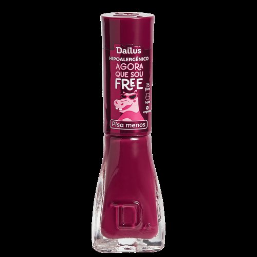 Esmalte Cremoso Dailus Hipoalergênico Agora que Sou Free 8ml - Pisa Menos