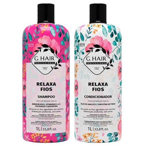 G.Hair Relaxa Fios Kit Shampoo + Condicionador