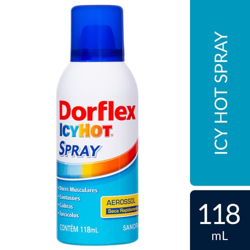 Dorflex Icy hot spray com 118ml