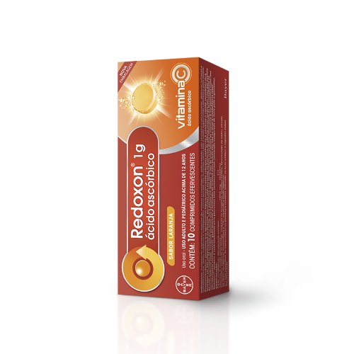 Redoxon 1g  Vitamina C com 10 Comprimidos Efervescentes