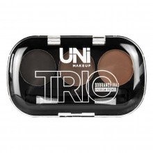 Paleta Trio Sobrancelhas Eyebrow Pocket Eb81Ds Uni Makeup