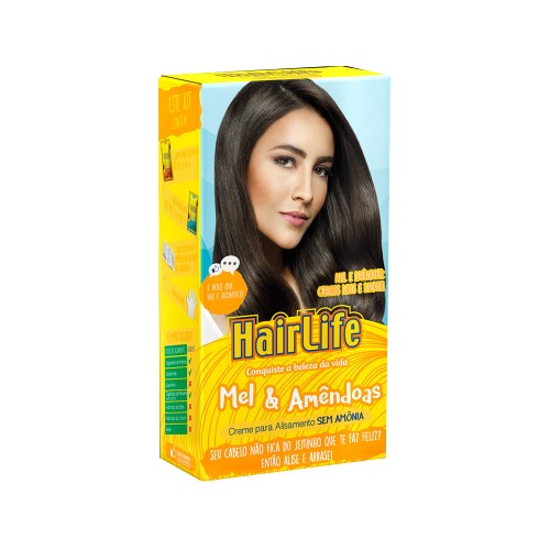 Creme de Relaxamento HairLife Mel & Amêndoas com 1 unidade