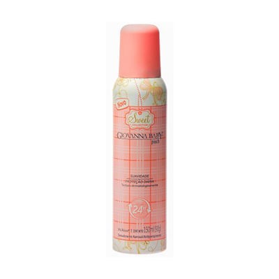 Desodorante Antitranspirante Giovanna Baby Peach Aerosol 150ml