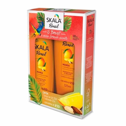 Shampoo + Condicionador Skala Manga e Castanha do Pará 325ml cada