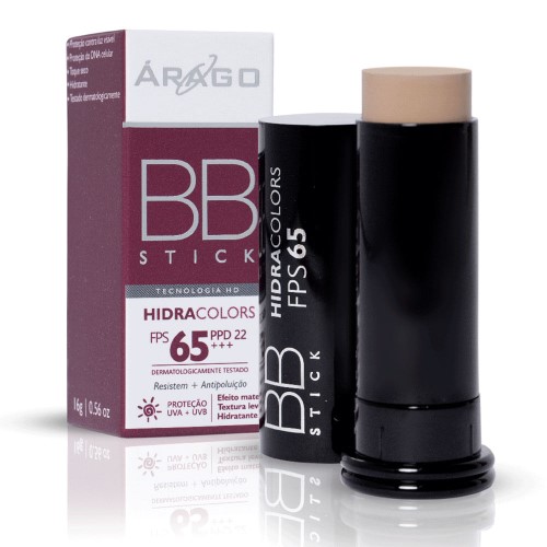 BB Stick Árago Tonalizante Bege FPS65 16g