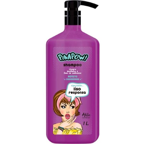 Shampoo Pinapow 1000ml Liso Responsa