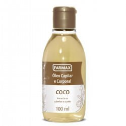 Óleo Capilar e Corporal Farmax Coco 100ml