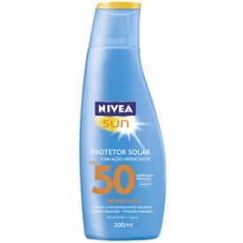 Protetor Solar Nivea Sun Fps 50 Loção 200ml - Grátis Body Lotion 200ml