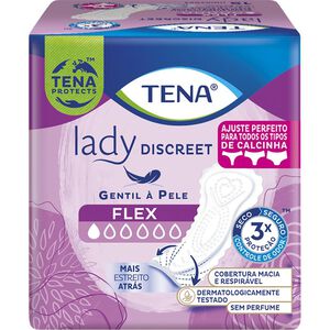 Protetor Diário Tena Lady Discreet Flex 15 Unidades