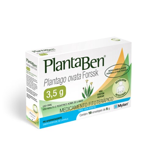 Plantaben Pó Sabor Laranja 3,5g c/ 10 Envelopes de 5g Cada