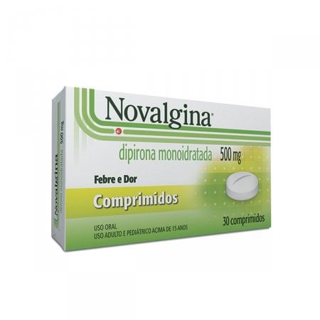 Novalgina 500 mg com 30 comprimidos