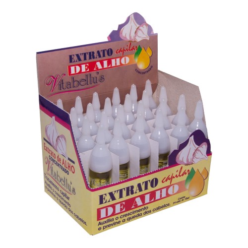 Ampola de Tratamento Capilar Vitabellus Extrato de Alho 10ml