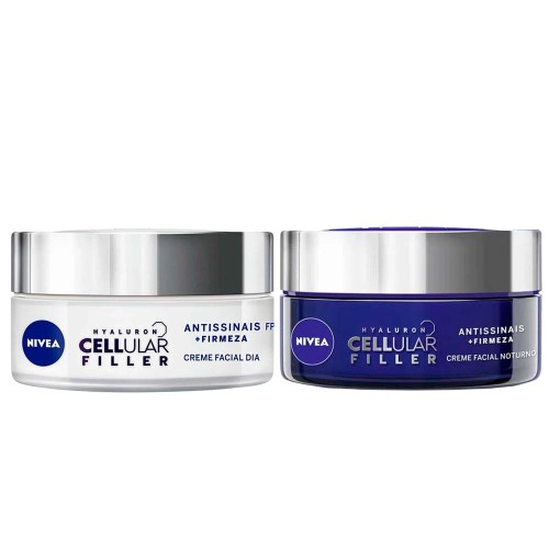 Nívea Cellular Kit – Creme Facial Antissinais Dia FPS30 + Creme Facial Antissinais Noite