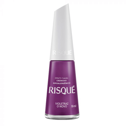 Esmalte Risqué Coloridos Violetraz O Novo 8ml