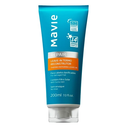 Leave-In Mavie Vegano Repair Termo Reconstrutor 200ml