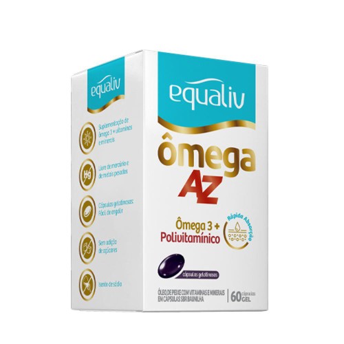 Equaliv Ômega AZ 60 cápsulas