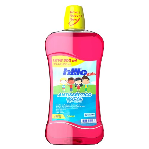 Antisséptico Bucal Hillo Tutti Frutti Fruti 300Ml