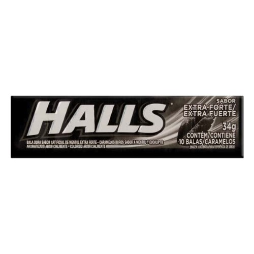 Bala Halls Extra Forte-Lyptus com 10 Unidades