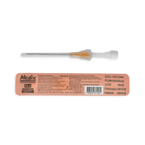 Cateter Intravenoso 14g Medix