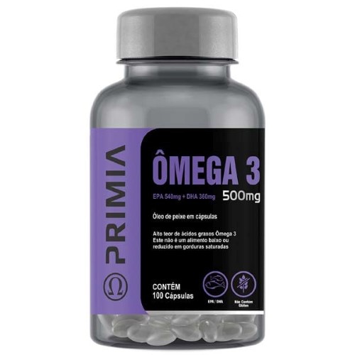 Primia Omega 3 500Mg C/100 Cápsulas