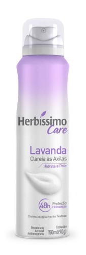 Desodorante Aerossol Antitranspirante Herbissimo Care Lavanda