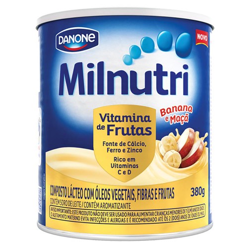 Composto Lácteo Milnutri Vitamina De Frutas 380g