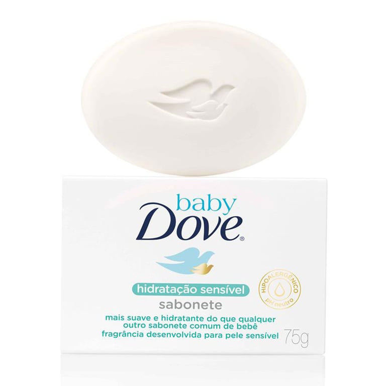 Sabonete em Barra Baby Dove Hidratação Sensível