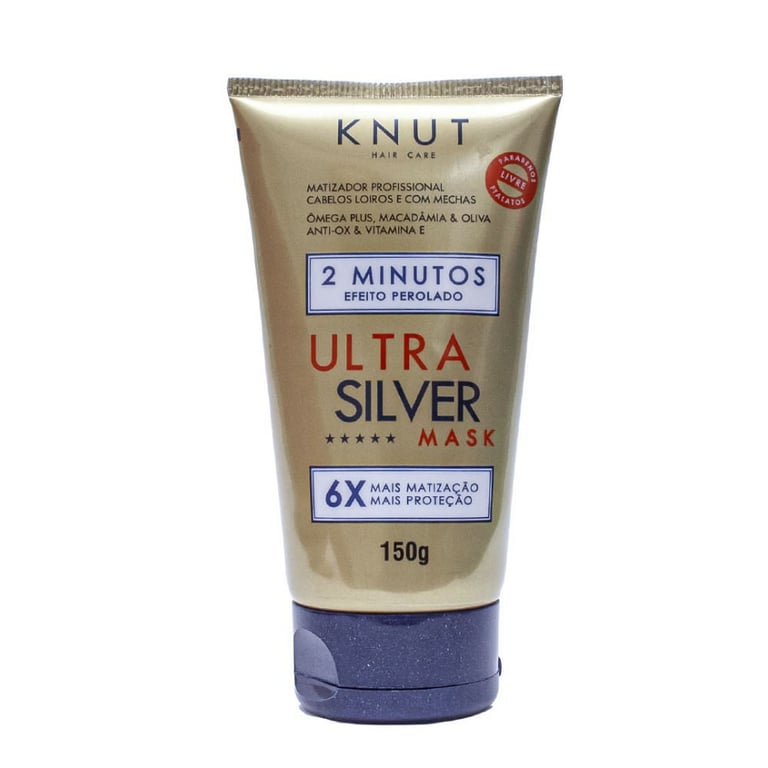 Matizador Knut Ultra Silver Mask Pérola 150g