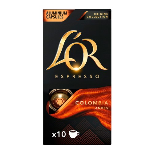 Café em Cápsula Espresso Colômbia Lr Origins Collection com 10 Cápsulas