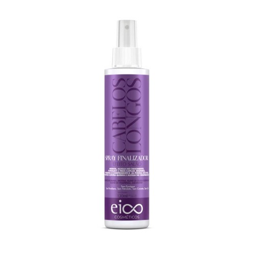 Spray Finalizador Eico Cabelos Longos com 120ml