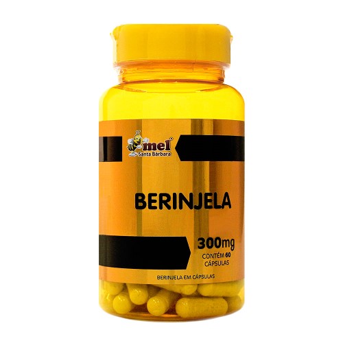 Berinjela Santa Bárbara 300mg com 60 Cápsulas