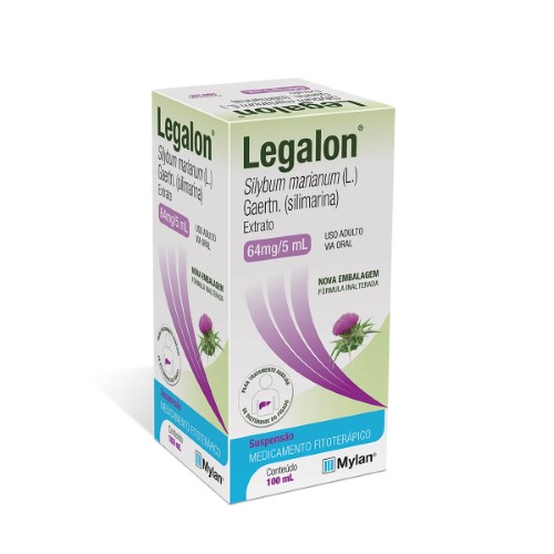 Legalon Silimarina 64mg/5ml Suspensão Oral 100ml