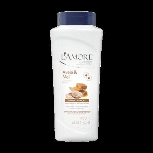 Creme Hidratante Corporal Lmore Aveia & Mel 400ml