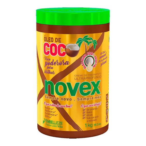 Creme de Tratamento Novex Óleo de Coco com 1kg