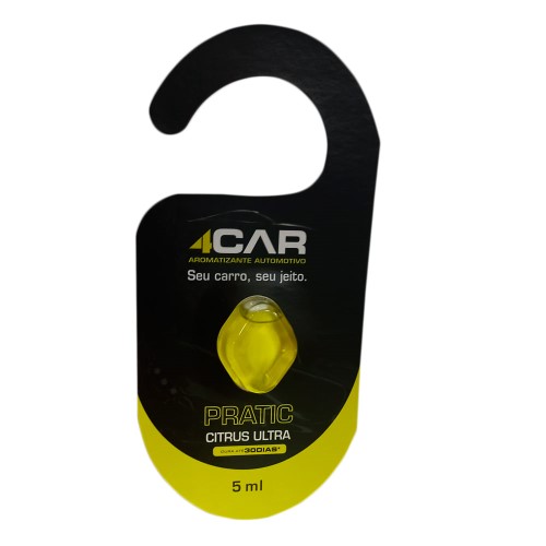 Aromatizante Automotivo 4Car Pratic Citrus Ultra 5ml