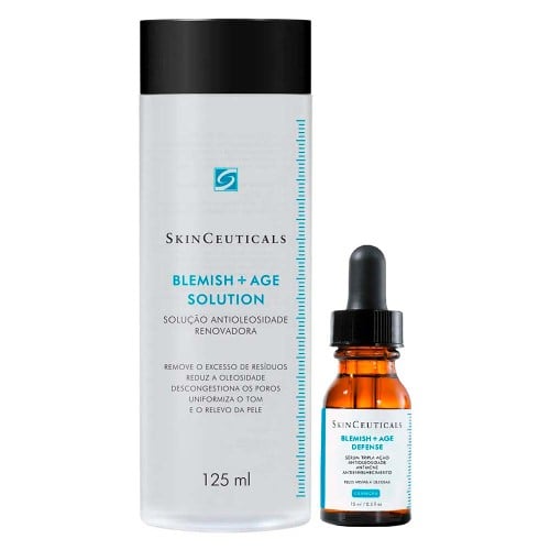 SkinCeuticals Tratamento para Acne Kit – Tônico Facial + Tratamento Antiacne