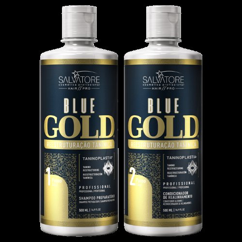 BLUE GOLD 500ML PASSO 1 E 2