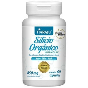 Silício Orgânico - Tiaraju - 60 Cápsulas de 450mg