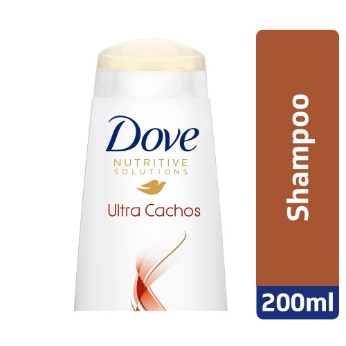 Shampoo Dove Ultra Cachos 200ml