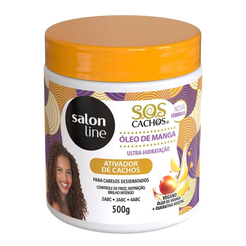 Ativador de Cachos Salon Line Cachos S.O.S Umidificador 500g