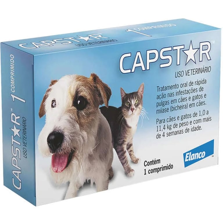 Capstar 11,4mg 1 Comprimido