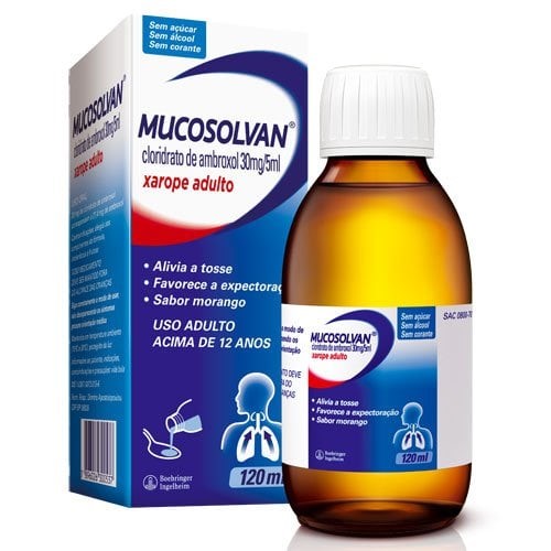 Mucosolvan Xarope Adulto Com 120ml