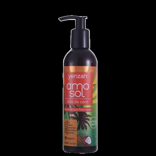 Leave in Yenzah Amo Sol Óleo de Coco 240ml