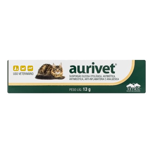 Aurivet Cães e Gatos Vetnil Bisnaga 13g