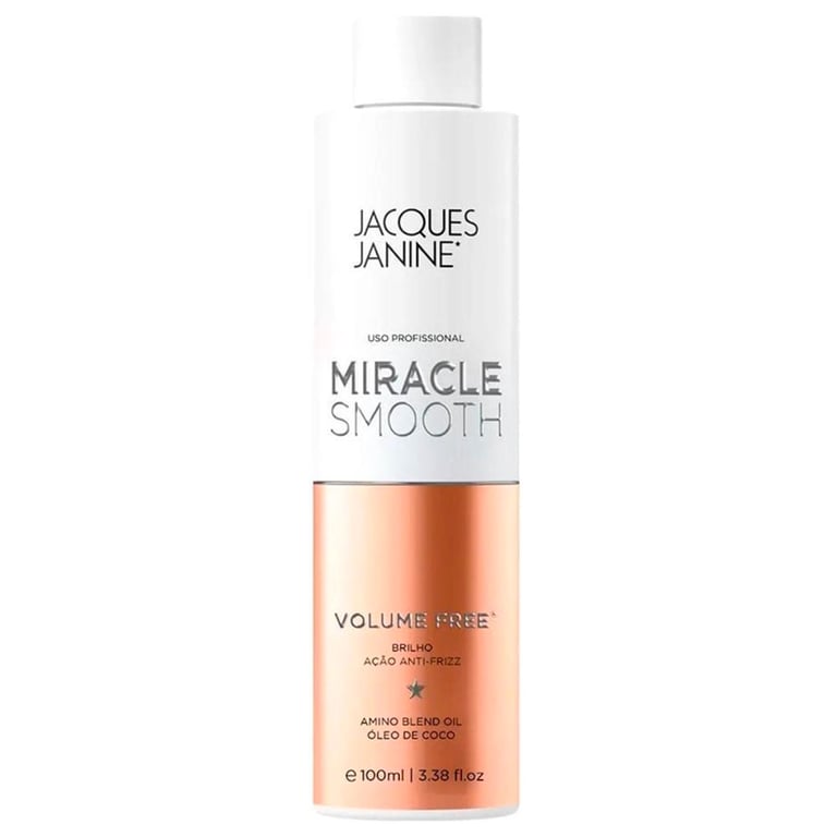 Miracle Smooth Volume Free - Óleo de Coco 100ml