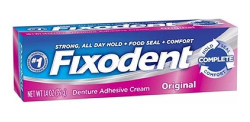 Fix Dentadura Fixodent Gel Original 39G - Fixodent