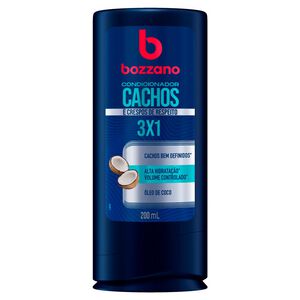 Condicionador Bozzano Cachos Óleo de Coco 200ml