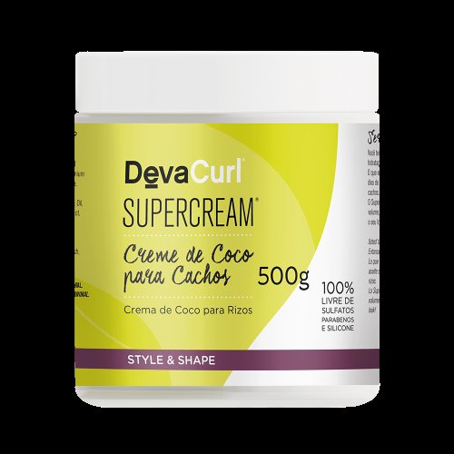 Deva Curl Creme de Coco para Cachos - Creme Modelador