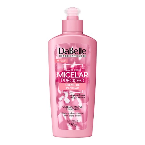 Creme de Pentear Dabelle Micelar Precioso Cabelos Mistos a Oleosos 270g